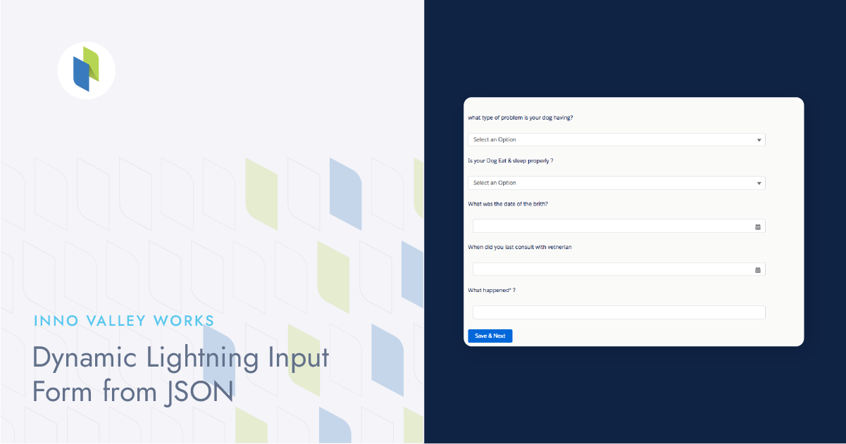 Dynamic Lightning Input Form from JSON