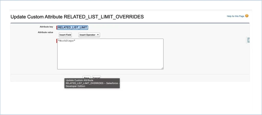 Adding RELATED_LIST_LIMIT_OVERRIDES to solve FSL mobile record issue