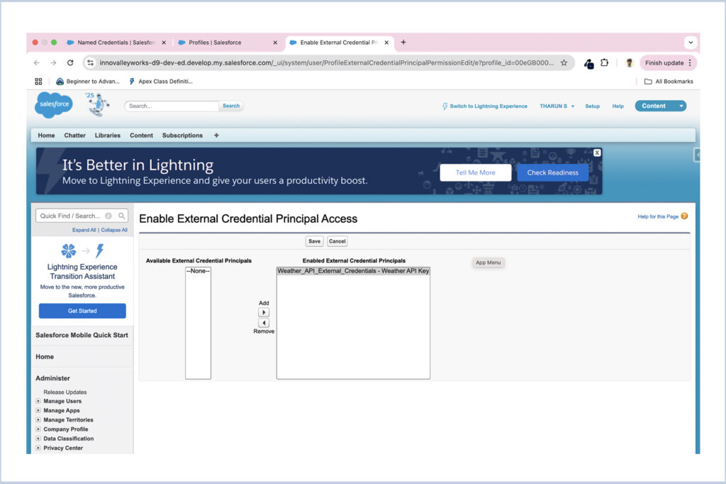 Salesforce secure integration best practices